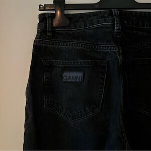Ganni Black Denim Jeans